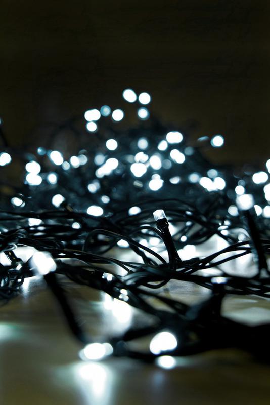  Гирлянда "Нить" LD100C-GW 100LED бел. 10м 8 режимов IP44 SHLights 4690601052902 фото в каталоге от BTSprom.by