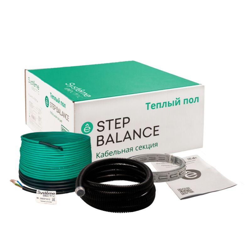 секция кабельная (теплый пол) step balance 18вт/м 1494вт 83м se sbc018083 от BTSprom.by