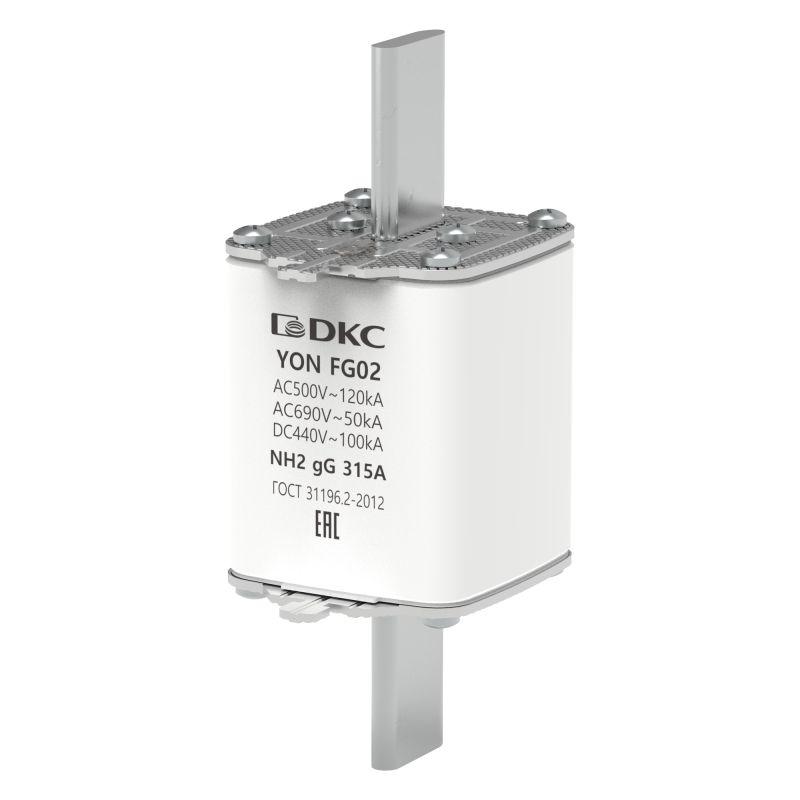 предохранитель yon ножевого типа fg2 с одинарной индикацией 315а dkc 1fg02-0315 от BTSprom.by