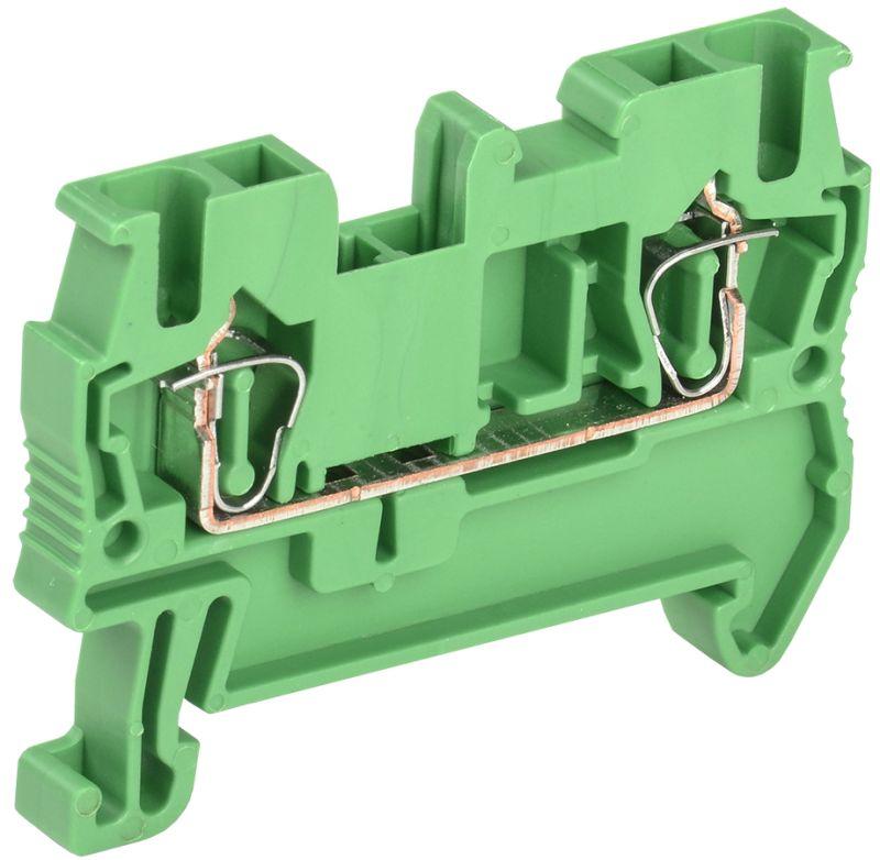 клемма пружинная кпи 2в-2.5 31а зел. iek yzn11-002-k06 от BTSprom.by