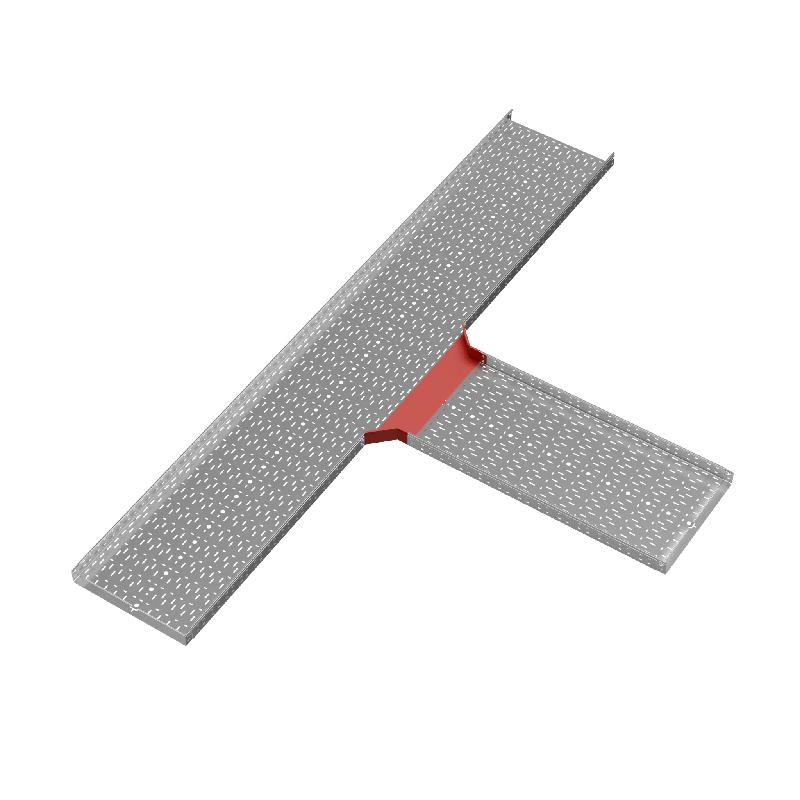 Ответвитель для лотка Т-образ. 600х80 сталь 1мм "ПЛЮС" TUplus80-600 HD КМ PL1520 фото в каталоге от BTSprom.by