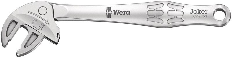 ключ гаечный рожковый с самонастройкой 6004 joker xs (7-10х117мм) wera we-020099 от BTSprom.by