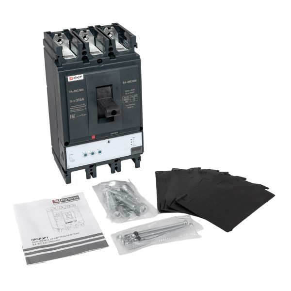  Выключатель автоматический 3п 630/315А 45кА ВА-99C Compact NS PROxima EKF mccb99c-630-315 фото в каталоге от BTSprom.by