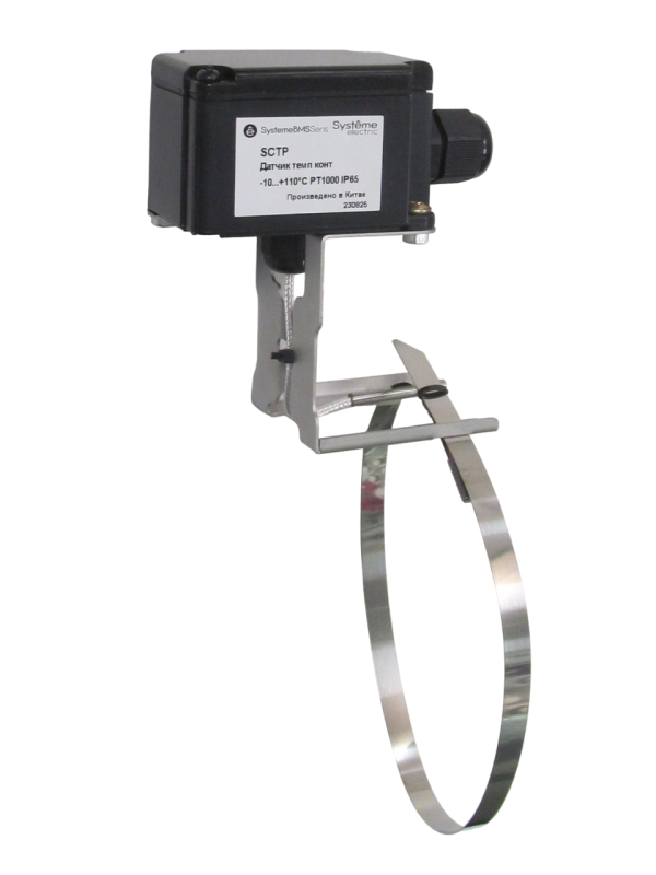 датчик температуры контактный -10...+110град.c pt1000 50…100мм ip65 se sctp от BTSprom.by