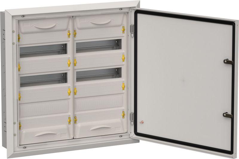 корпус щрв-72 (2х36) titan 5 630х625х130 ip31 метал. сер. iek ti5-50-v-2x036-31-7035 от BTSprom.by