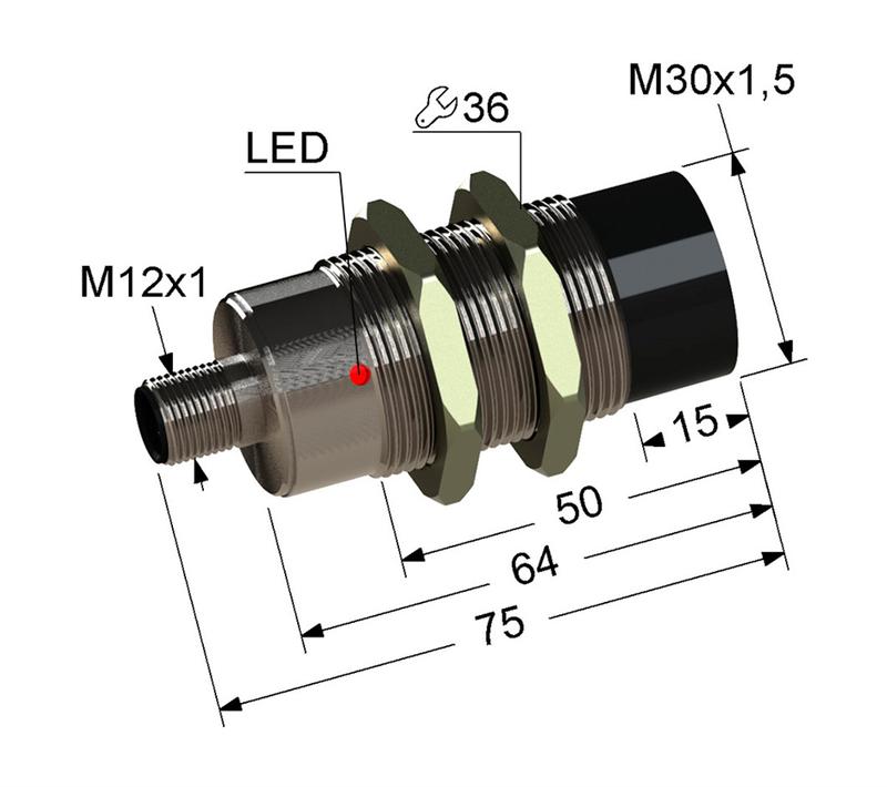 выключатель бесконтактный ps2-30m75-15n61-c4 (вб2.30м.75.15.6.1.c4) реле и автоматика a8010-t2119405229 от BTSprom.by
