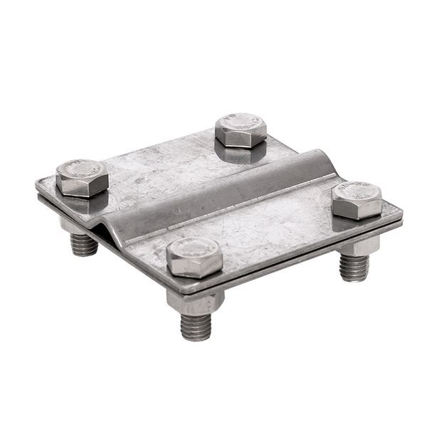 зажим заземлитель 20 - полоса 50 (пластина 70х80мм) ni proxima ekf lp-57080-ni от BTSprom.by