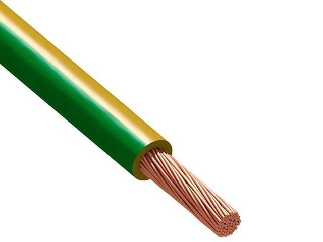 провод пугвнг(а)-ls 1х4 (бухта 100м) ж/з (рс) 1684580 от BTSprom.by