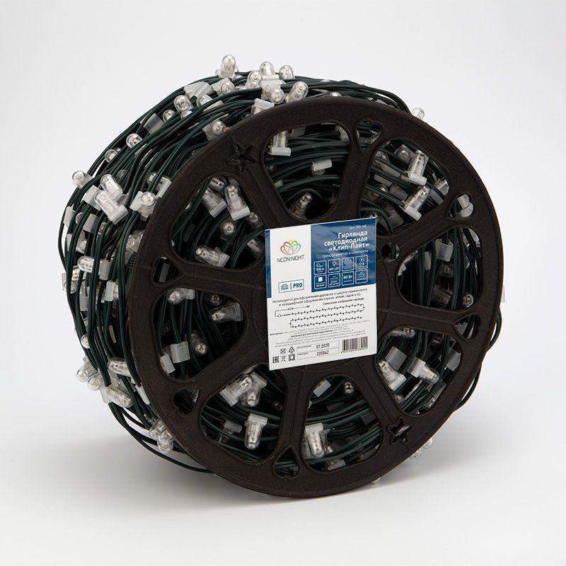 гирлянда светодиодная "led cliplight" шаг 15см 665led бел. 80вт 12в ip65 эффект мерцания flashing бел. (уп.100м) neon-night 325-145 от BTSprom.by гирлянда светодиодная "led cliplight" шаг 15см 665led бел. 80вт 12в ip65 эффект мерцания flashing бел. (уп.100м) neon-night 325-145 от BTSprom.by