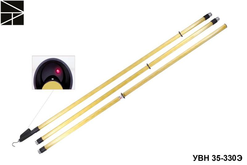 указатель высокого напряжения увн 35-330э с протоколом испытаний электро трейд et-uvn331-p от BTSprom.by