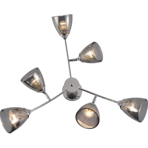  Люстра Francheska 9179-306 60Вт 6хE27 модерн Rivoli Б0068457 фото в каталоге от BTSprom.by