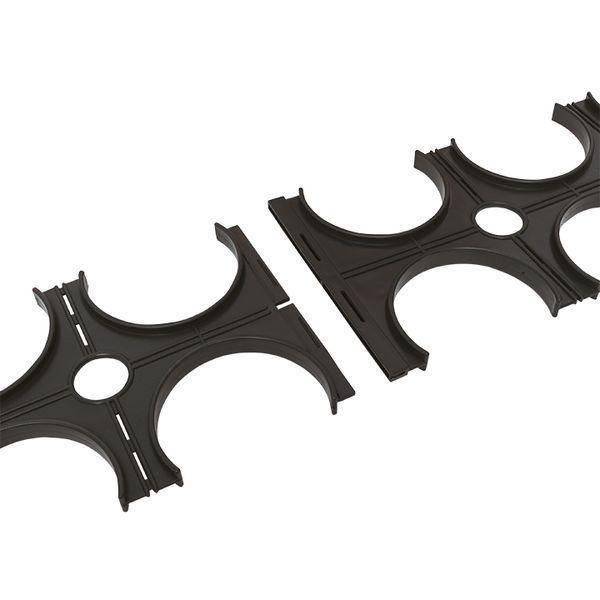  Держатель расстояния (кластер) для двустенных труб d110мм четверной PROxima EKF CL-110-4-2 фото в каталоге от BTSprom.by