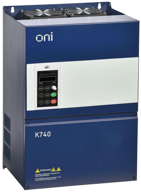 преобразователь частоты k740 380в 3ф 37-45квт 75-90а энкодер profibus oni k740-33-37g45pmz от BTSprom.by