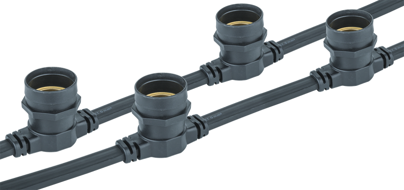  Гирлянда "Белт Лайт" 61 553 NGF-01-20-40-E27-BL 50 патронов (уп.20м) Navigator 61553 фото в каталоге от BTSprom.by