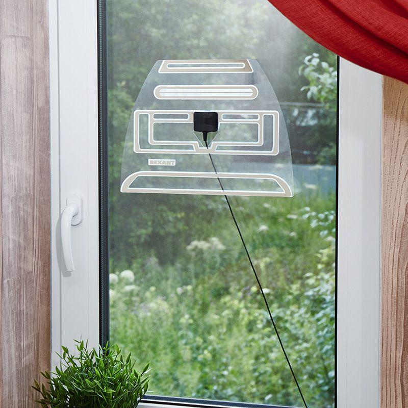  Антенна ТВ комнатная "АКТИВНАЯ" для цифрового телевидения DVB-T2 Ag-703 (с USB) Rexant 34-0703 фото в каталоге от BTSprom.by