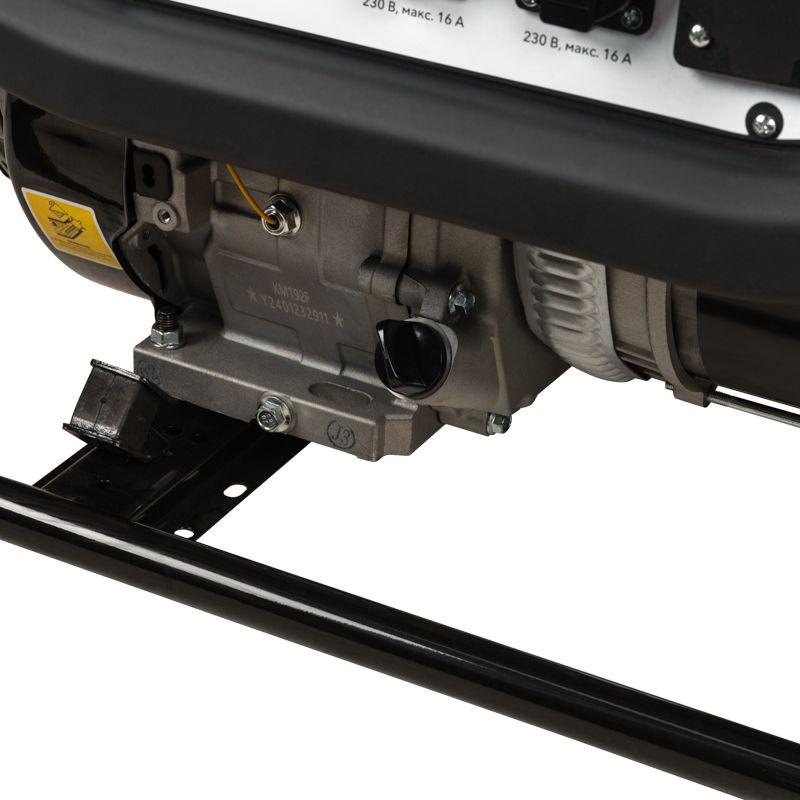  Генератор бензиновый KR8000 8кВт 230В 25л ручной старт KRANZ KR-16-1137 фото в каталоге от BTSprom.by