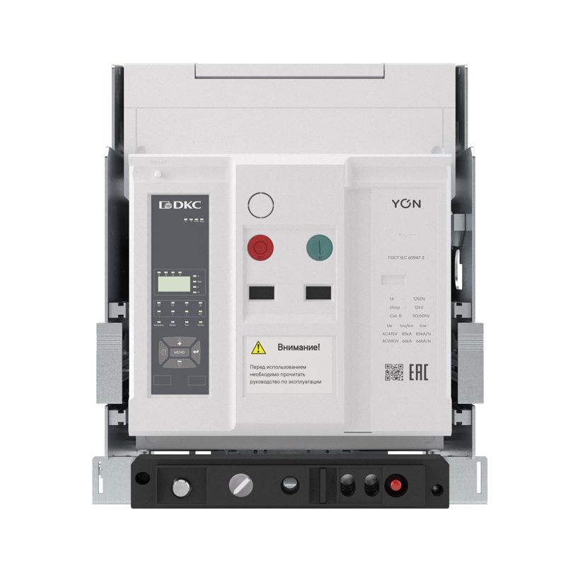  Выключатель автоматический воздушный 3P 1250А 85кА pro ANX12H расцепитель ETA выкатн. горизонт./вертикал. подключение YON ANX12HN3DH522200K фото в каталоге от BTSprom.by
