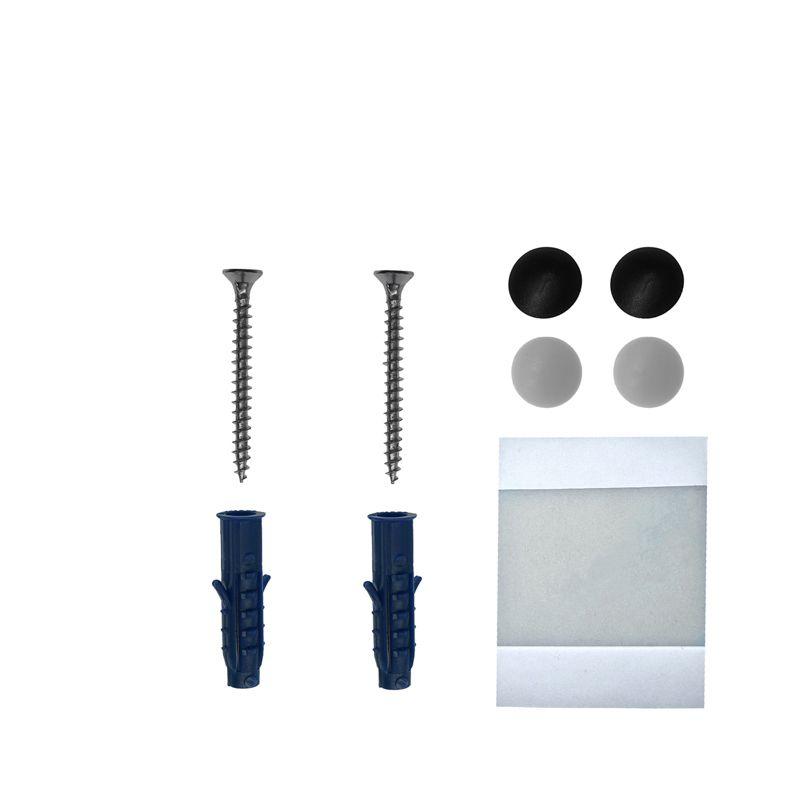  Держатель для хранения зубных щеток и насадок монтаж без сверления черн. Rexant 38-0695 фото в каталоге от BTSprom.by