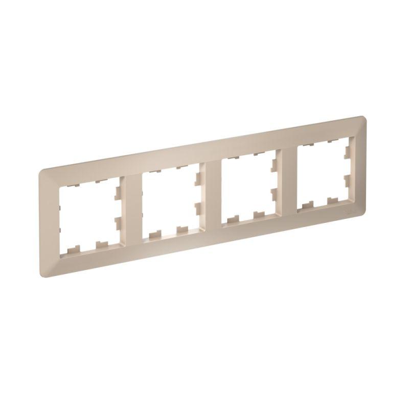 рамка 4-м atlasdesign air песочн./дым. бел. se atn221204 от BTSprom.by