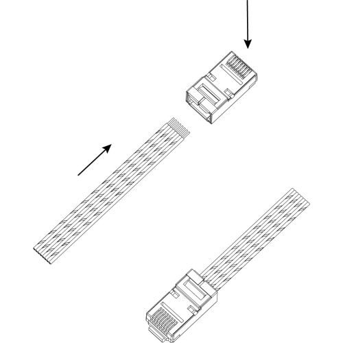 Джек RJF-1 RJ-45 8P8C CAT 5e экранированный ЭРА Б0048301 фото в каталоге от BTSprom.by