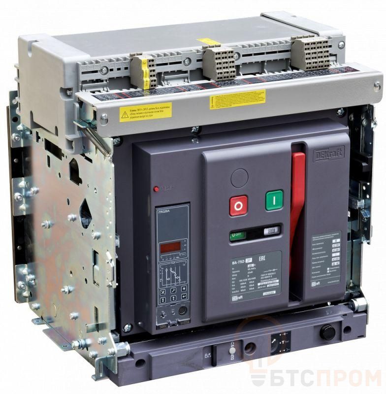 Выключатель автоматический воздушный 3п 2000А 100кА ВА-752 расцеп. М выкатн. DEKraft 27056DEK фото в каталоге от BTSprom.by  Выключатель автоматический воздушный 3п 2000А 100кА ВА-752 расцеп. М выкатн. DEKraft 27056DEK фото в каталоге от BTSprom.by