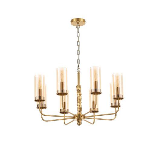 люстра marinela 4140-306 60вт 8хe14 дизайн rivoli б0066476 от BTSprom.by