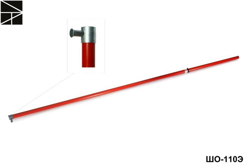 штанга изолирующая оперативная шо-110э (двухзвенная) с протоколом испытаний электро трейд et-sho109d-p от BTSprom.by