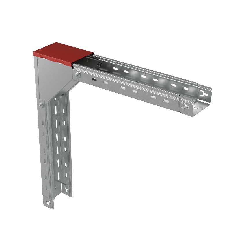 Крышка для угла вертикального внешн. с разворотом трассы на 180град. 100х100 сталь 0.55мм "ПЛЮС" KVLTDplus90-100-100 КМ PL2210 фото в каталоге от BTSprom.by