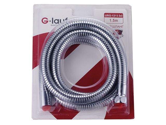 шланг душевой в блистерной упаковке 1/2"х1/2" 150см urg-1313 g.lauf urg-1313ii150 от BTSprom.by