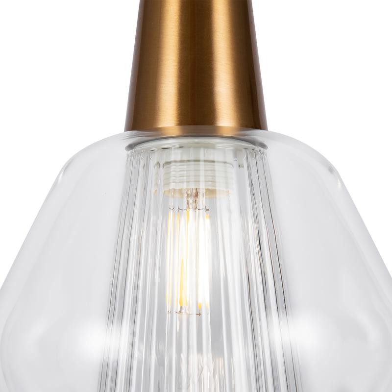  Светильник Copita 40Вт E14х1 IP20 подвесной Freya FR8007PL-01GB фото в каталоге от BTSprom.by