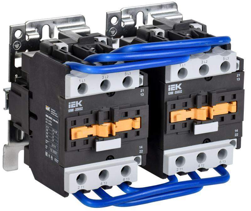 контактор кми-35032 реверс 50а 230в/ас3 2но 2нз karat iek kkm33-050-230-22-1 от BTSprom.by