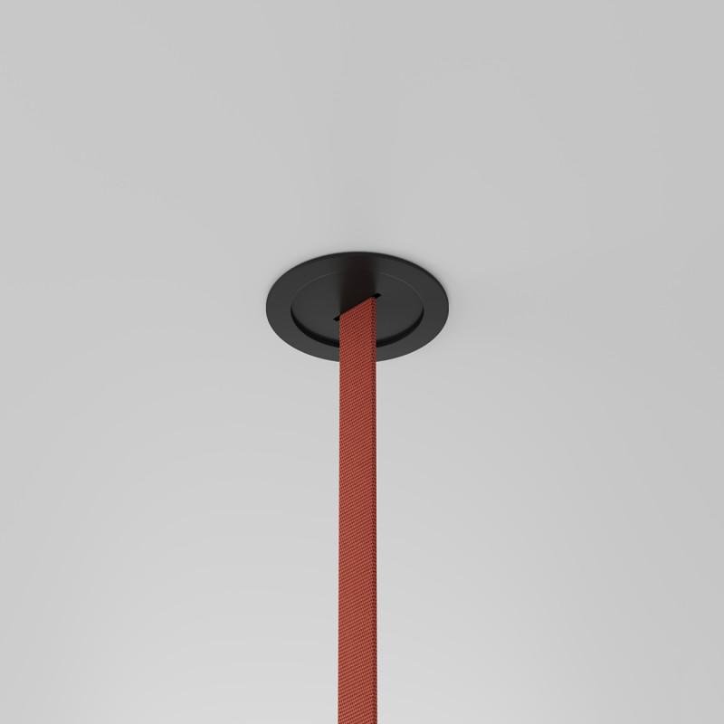  Основание встраиваемое с возможностью подачи питания треку-ремню Belty Base 100х72мм монтажн. D90мм IP20 не вмещает блок питания алюм. черн. DENKIRS 723186 фото в каталоге от BTSprom.by