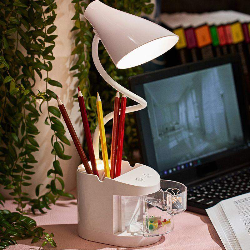  Светильник светодиодный настольный Click Shift 6Вт 4000К на основании с ночником диммер 3 ступени заряжаемый автономн. режим 3ч Rexant 609-006 фото в каталоге от BTSprom.by