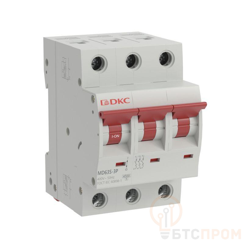 Выключатель автоматический модульный 3п D 10А 4.5кА YON max MD63S YON MD63S-3PD10 фото в каталоге от BTSprom.by  Выключатель автоматический модульный 3п D 10А 4.5кА YON max MD63S YON MD63S-3PD10 фото в каталоге от BTSprom.by