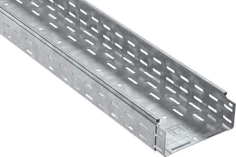 Лоток листовой перфорир. 300х80 L3000 сталь HDZ IEK CLP10-080-300-3-M-HDZ от BTSprom.by