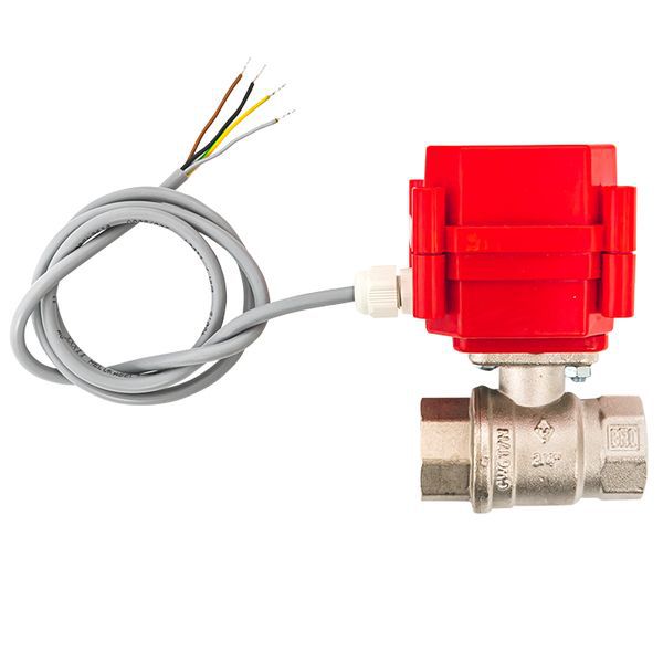  Кран шаровой 3/4 дюйма 220В с электроприводом AquaExpert EKF AquaExpert-valve-3/4 фото в каталоге от BTSprom.by