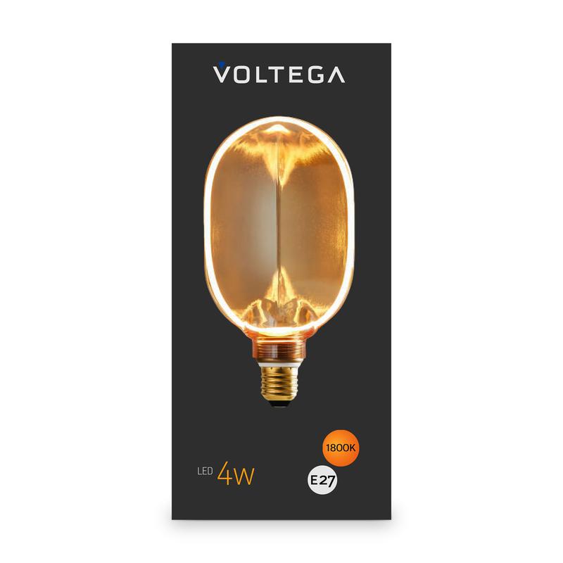 Лампа светодиодная Loft Led O100 4Вт 1800К E27 Voltega 8540 фото в каталоге от BTSprom.by