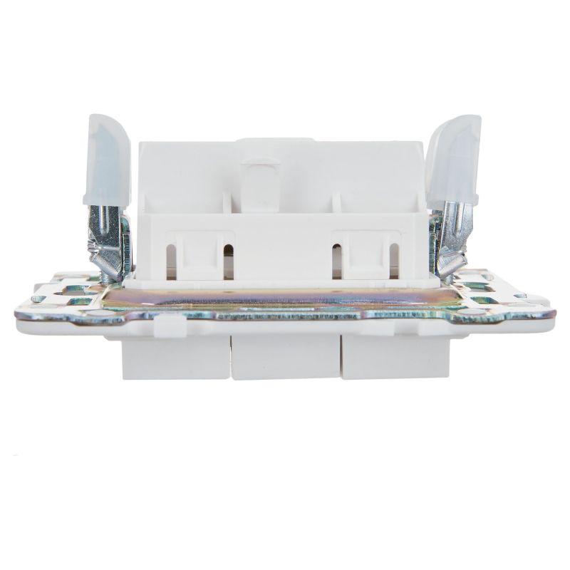  Выключатель 3-кл. SKANDY 10А SK-V11W арктич. бел. IEK SK-V30-0-10-K01 фото в каталоге от BTSprom.by