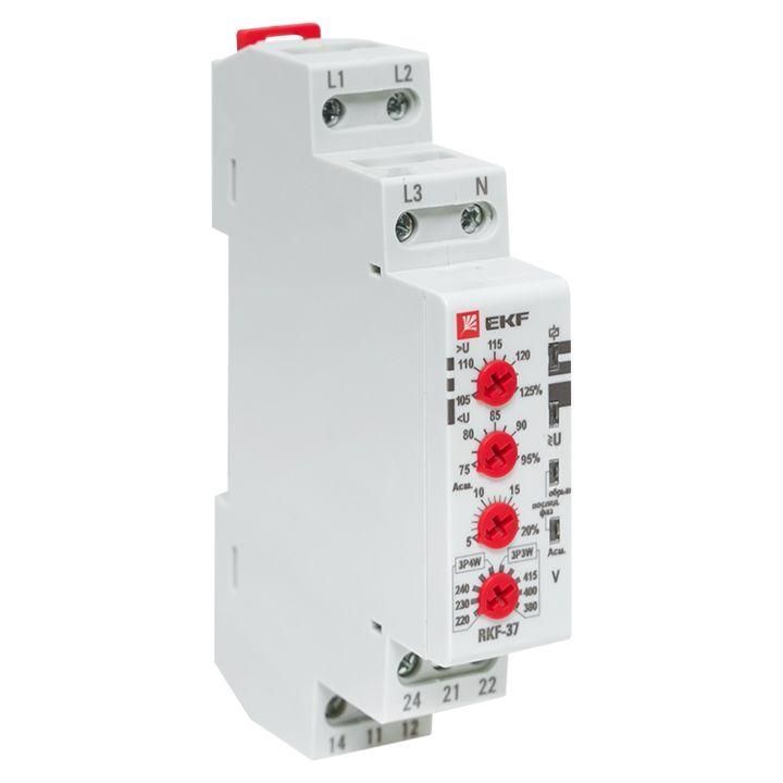 реле контроля фаз rkf-37 proxima ekf rkf-37 от BTSprom.by