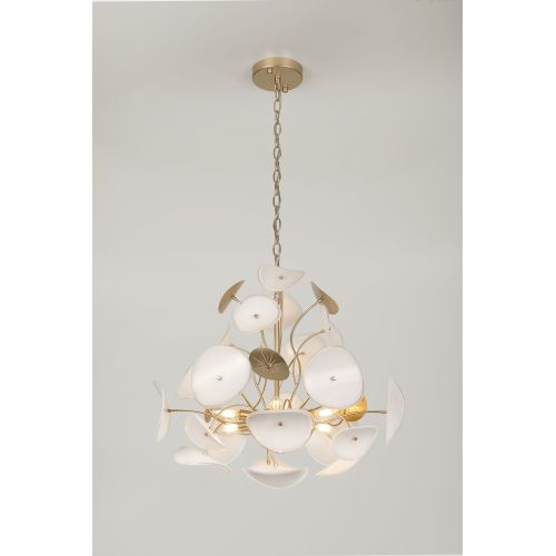  Люстра Albertina 4124-304 40Вт 8хE14 дизайн Rivoli Б0068032 фото в каталоге от BTSprom.by