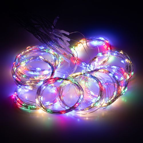  Гирлянда светодиодная "Занавес" 3х3м 300LED тепл. бел. IP20 220В с пультом USB Эра Б0056000 фото в каталоге от BTSprom.by