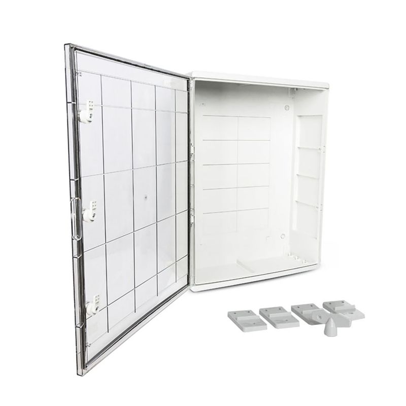 корпус пластиковый с монтажной панелью щмп ip65 прозр. дверь 800х600х260 промрукав pr08.26497 от BTSprom.by