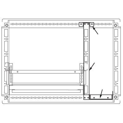 комплект для созд. кабельного отсека для шкафов cqe 2000х400 dkc r5pfi2040 от BTSprom.by