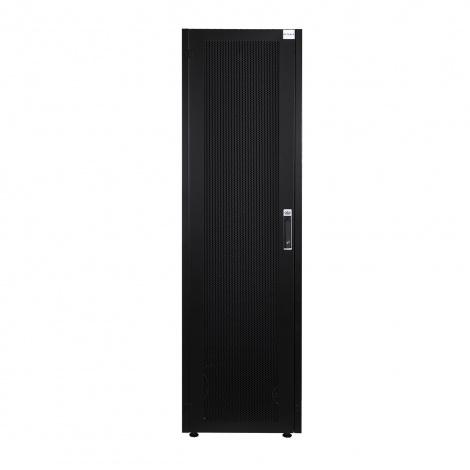 шкаф напольный 19дюйм 47u 600х1200 передн. дверь перфорир.; задн. стенка перфорир. черн. datarex dr-721651 от BTSprom.by