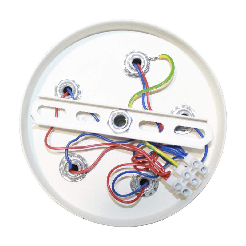  Светильник "Бонни" 151 (плафон П0472) НПБ 01-5х60-153 Е27 ИУ бел. зол. Элетех 1005404779 фото в каталоге от BTSprom.by