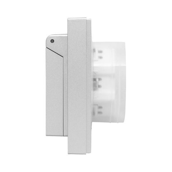  Розетка 2-м СП Эпика 16А IP44 с заземл. защ. шторки с рамкой с крышками механизм алюм. EKF UP1-SOA-211-44 фото в каталоге от BTSprom.by