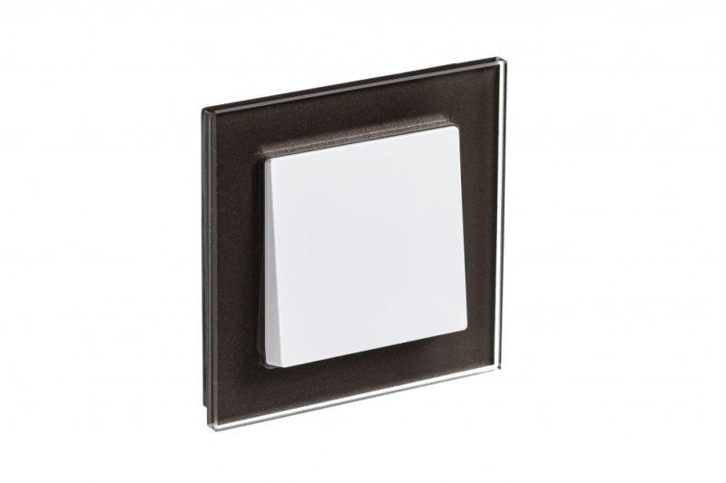  Рамка 1-м AtlasDesign Nature стекло мокко SE ATN320601 фото в каталоге от BTSprom.by