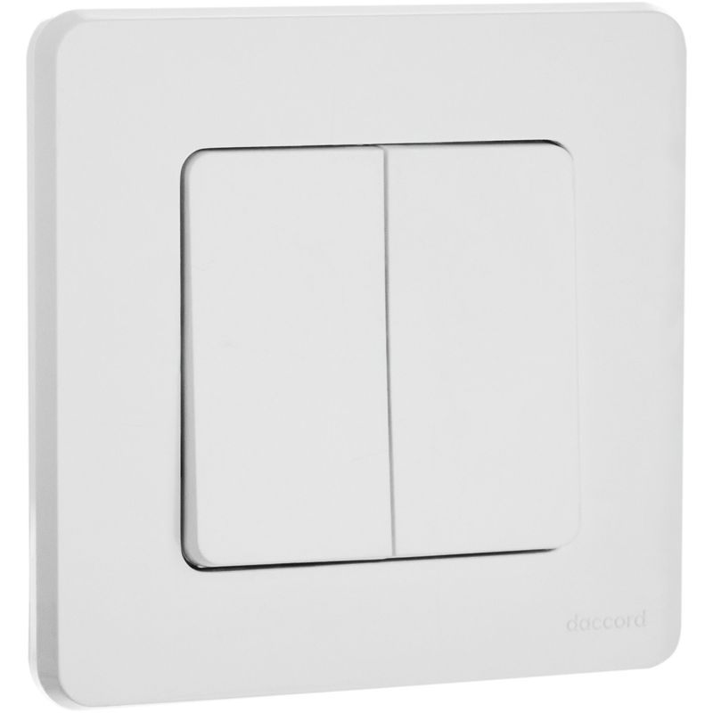  Выключатель 2-кл. Inspiria 10А IP20 250В 10AX механизм бел. IEK 673620 фото в каталоге от BTSprom.by