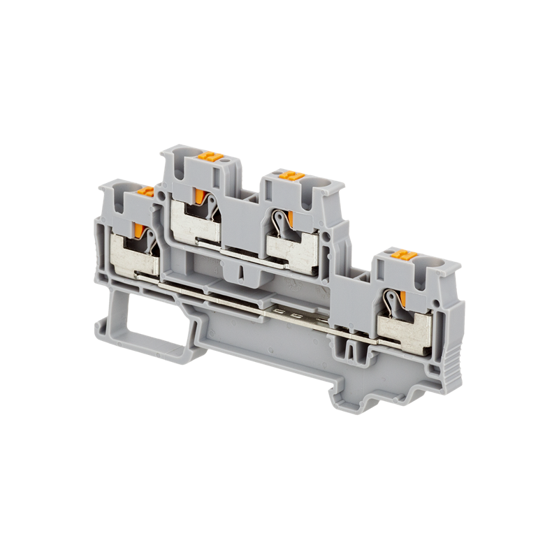 клемма push-in двухуровневая 4кв.мм mtp-d4 овен 136799 от BTSprom.by