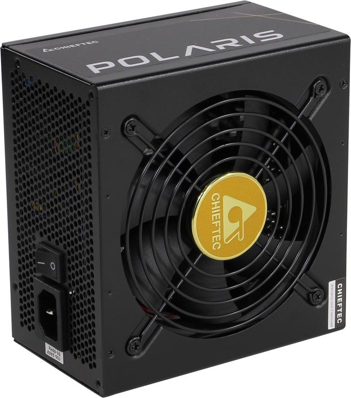 блок питания chieftec polaris 650w atx 12v 2.3 psuw/12см fan80 plus gold full cable management pps-650fc box chieftec pps-650fc от BTSprom.by